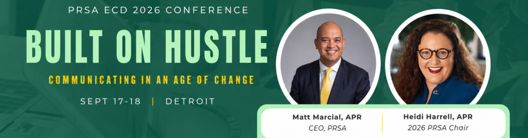 PRSA Hustles Speakers